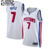 Dres Detroit Pistons Killian Hayes 7 Nike 2022-23 Association Edition Bijela Swingman - Dječji
